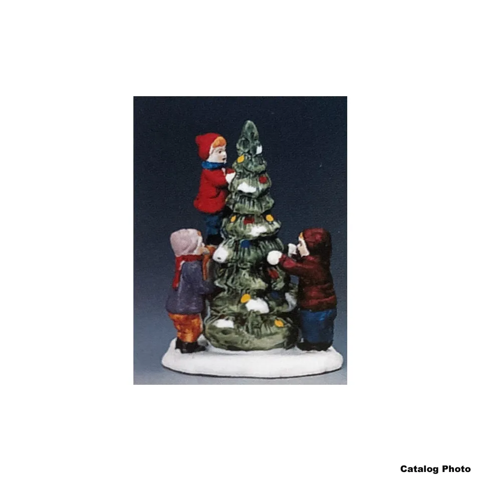 lemax-4-kids-decorating-tree-weihnachtsdorf-figur image 1