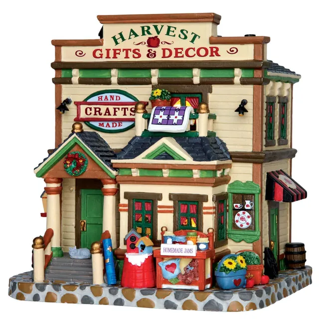 lemax-harvest-gift-decor-miniatur-dekoset image 1