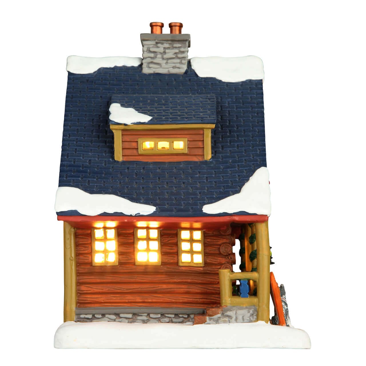 lemax-parker-s-cabin-beleuchtete-waldh-tte-miniaturhaus image 2