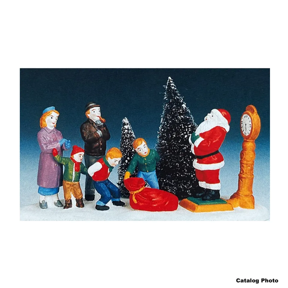 lemax-santa-takes-a-guess-weihnachtsfigur image 1