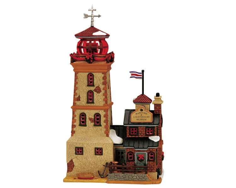 lemax-maritime-lighthouse-museum-beleuchtetes-miniatur-museum image 1