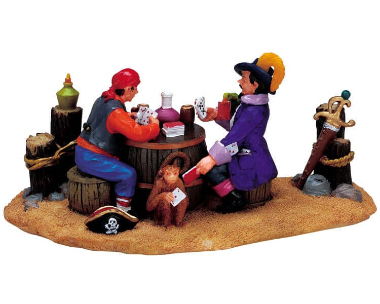 lemax-bucaneer-poker-spooky-town-miniaturszene image 1