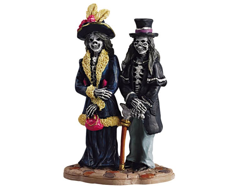 lemax-very-old-couple-miniatur-figur-spooky-town image 1