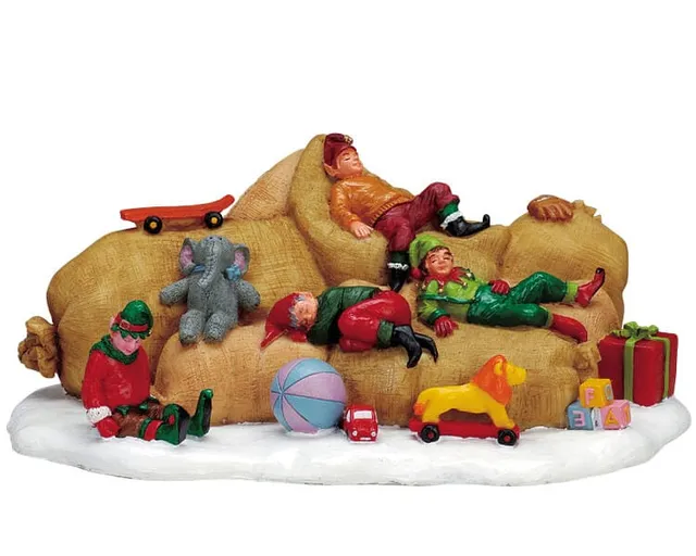 lemax-elf-naptime-miniaturfigur image 1