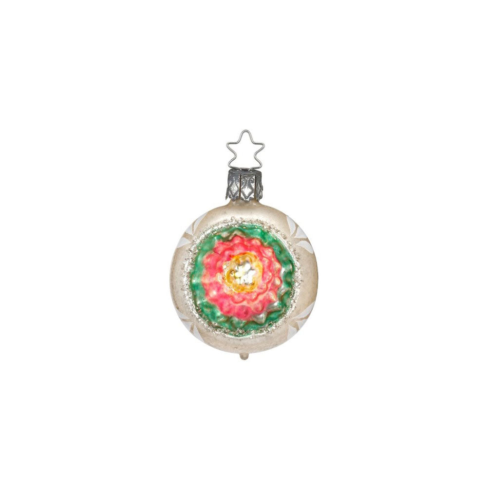 inge-glas-blumenreflex-christbaumkugel-5-5-cm-gold-gr-n-pink image 1