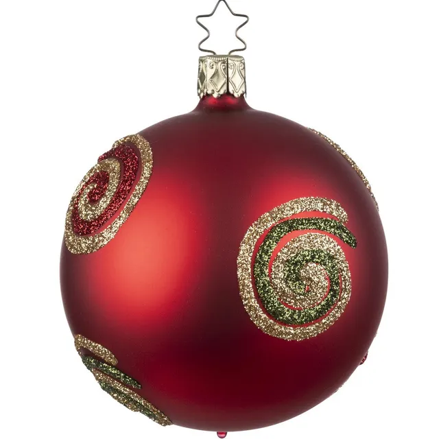 inge-glas-bonbon-traum-glas-christbaumkugel-rot-8-cm image 1
