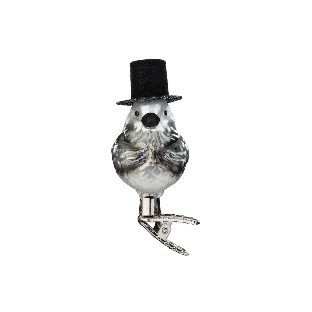 inge-glas-vogel-br-utigam-glasvogel-christbaumkugel-7-5-cm-grau image 1