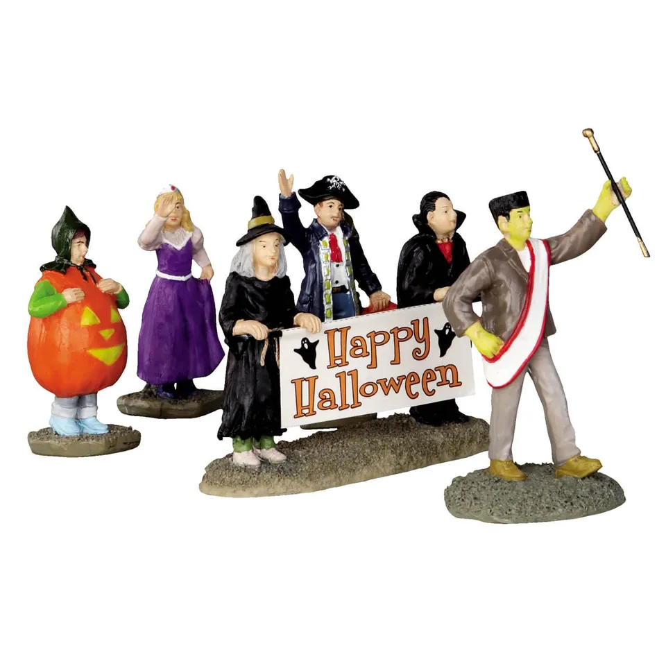 lemax-halloween-parade-banner-5-teiliges-spooky-town-deko-set image 1