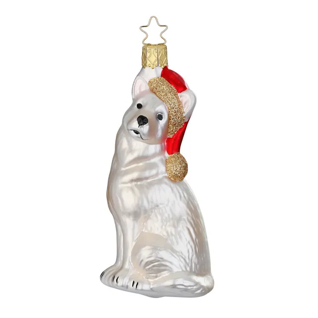 inge-glas-manufaktur-flocke-weihnachtsanh-nger-aus-glas-12-cm-wei image 1
