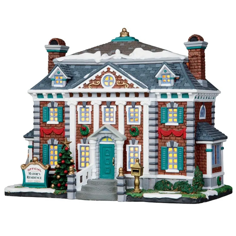 lemax-mayor-s-residence-beleuchtetes-miniaturhaus image 1