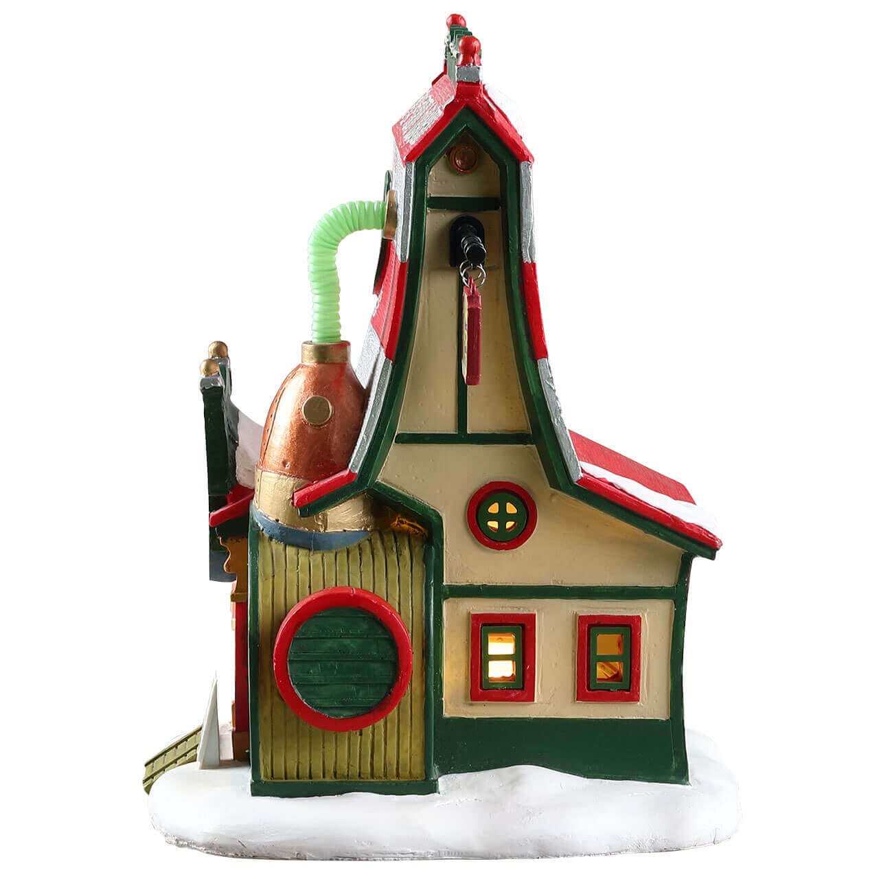 lemax-reindeer-grooming-barn-beleuchteter-rentier-stall image 2