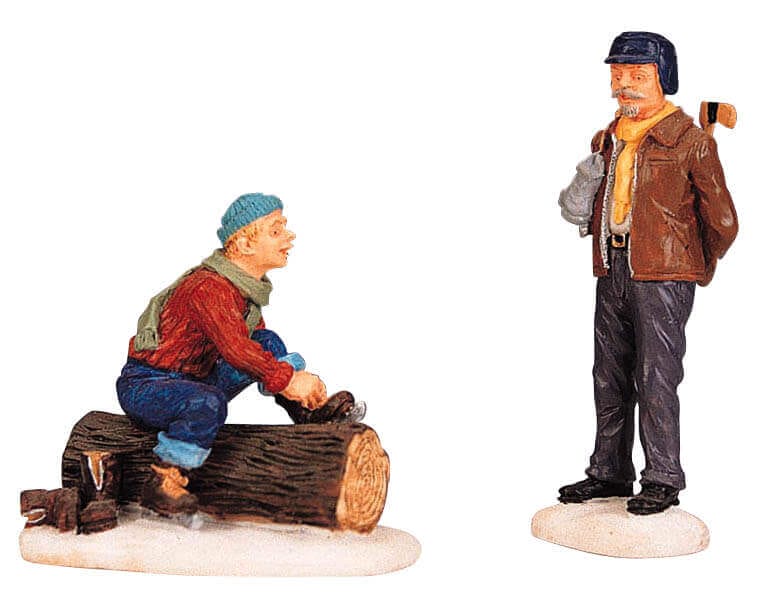 lemax-grandpa-s-gift-weihnachtsdorf-figur image 1