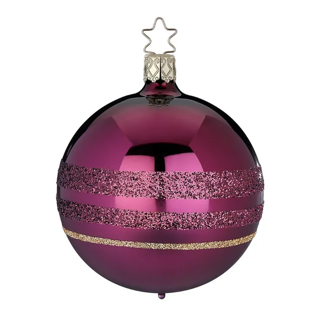 inge-glas-goldener-schimmer-christbaumkugel-8-cm image 1