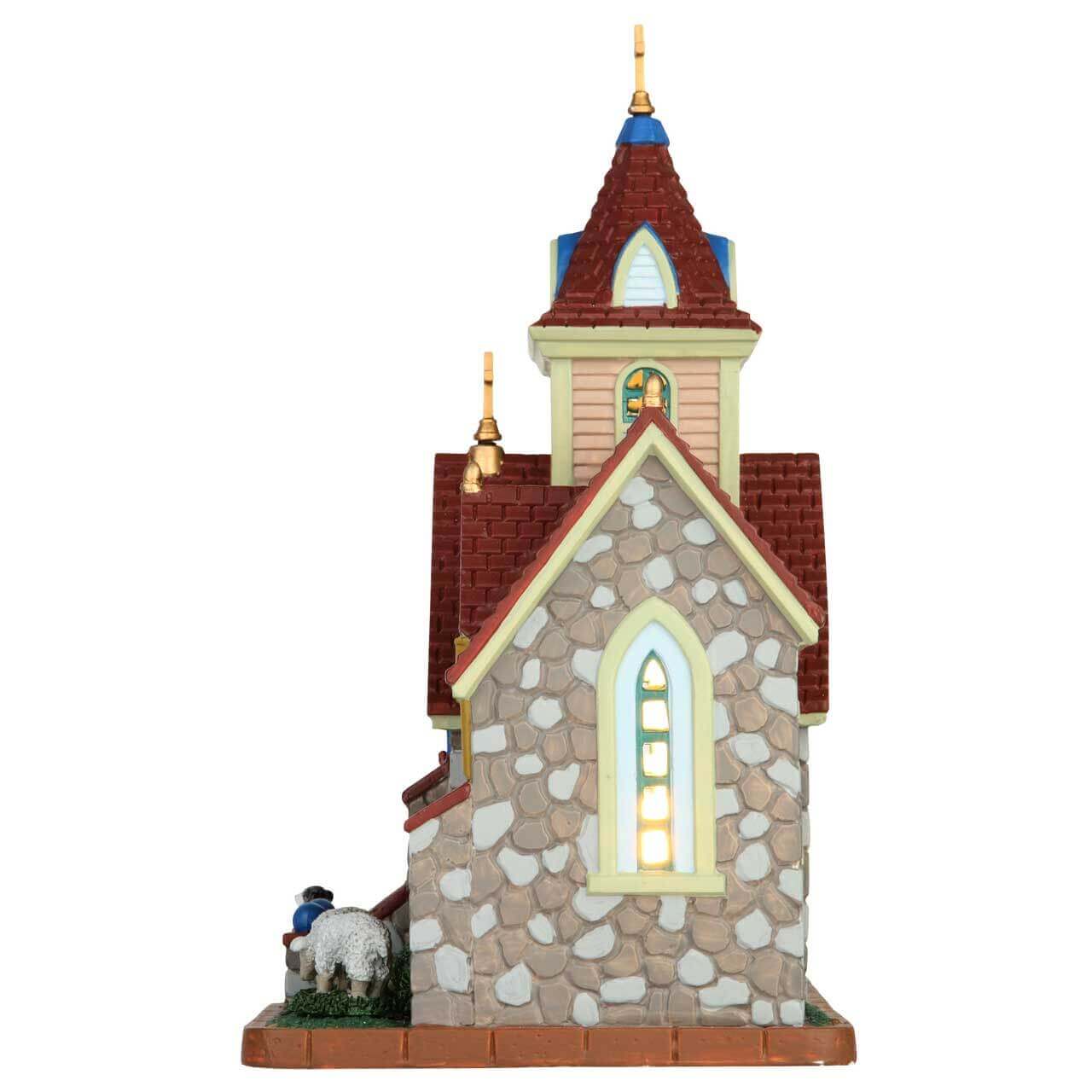 lemax-good-shepherd-church-miniatur-kirche-weihnachtsdorf image 3