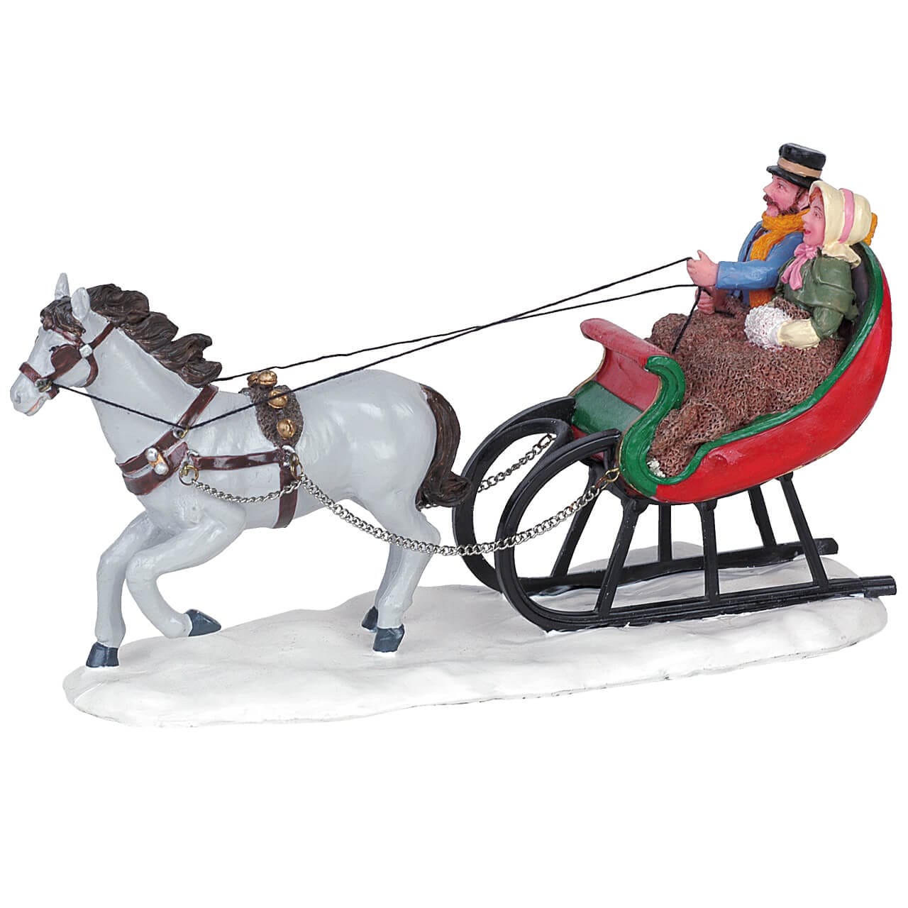 lemax-sleigh-ride-caddington-miniaturszene image 1