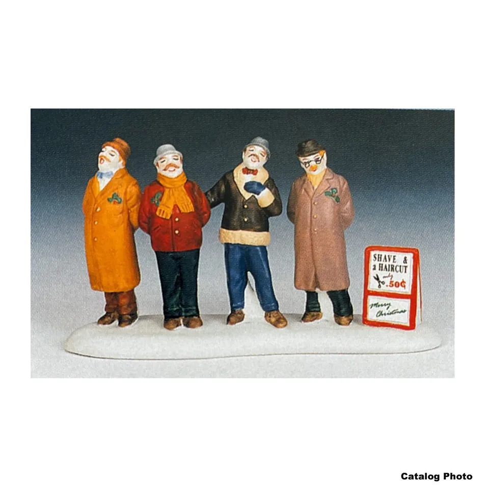 lemax-the-barber-shop-quartet-holidays-seasons-figuren image 1
