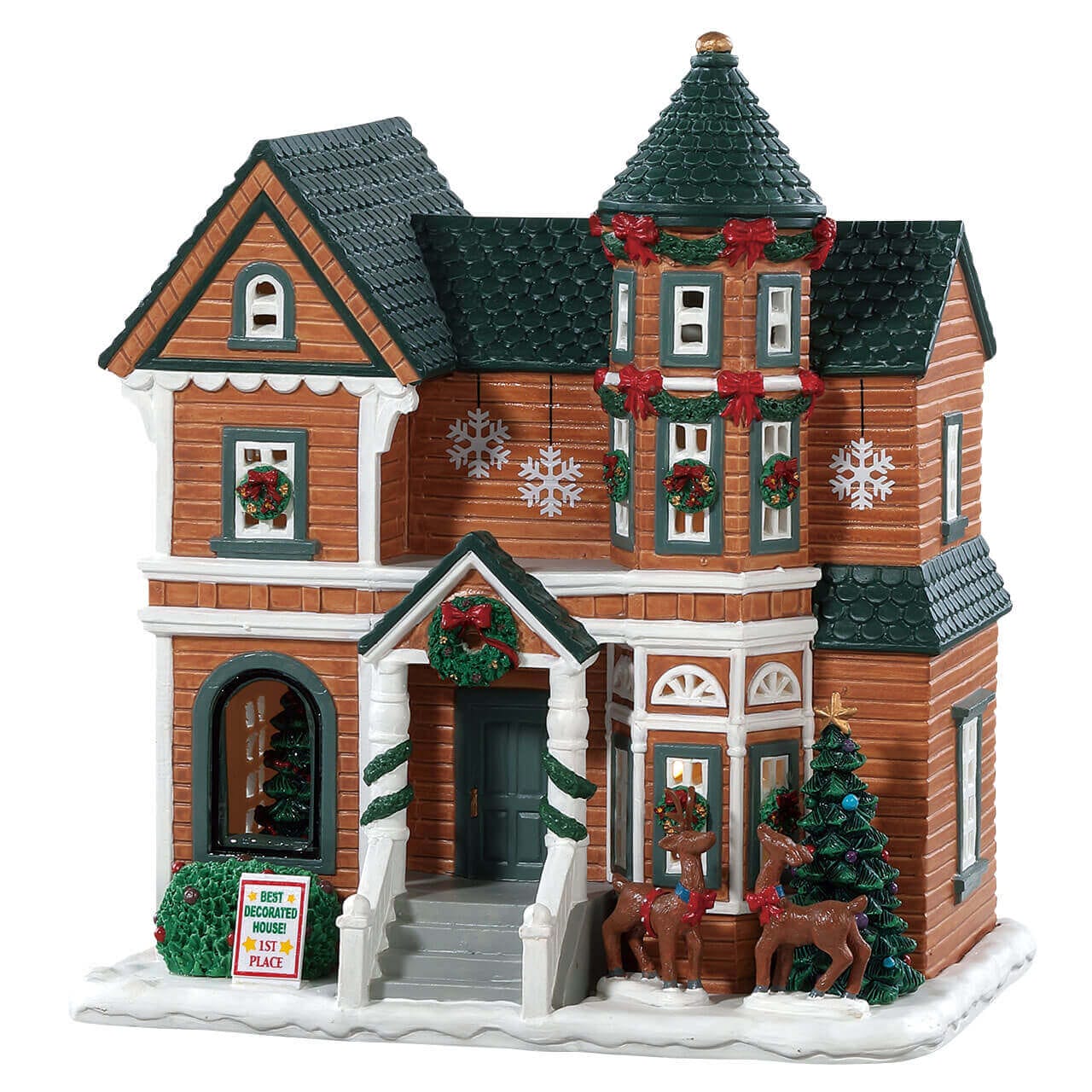 lemax-the-millers-house-beleuchtetes-miniaturhaus image 1